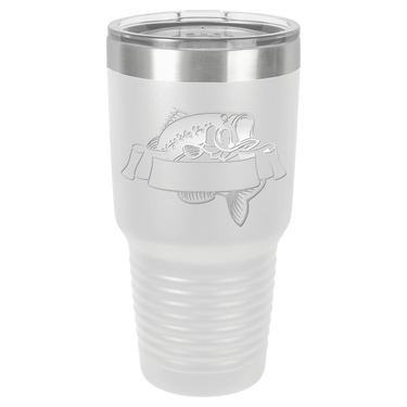 Personalized Fishing 30oz Ringneck Tumbler